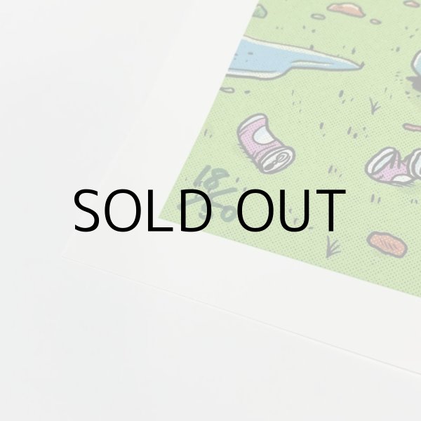 画像4: TM PAINT A3 SIZE POSTER "CAT #02" (4)