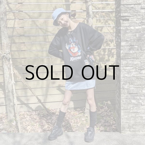 画像12: TM PAINT POCKET SWEAT SHIRT "KONER LEAGUE" (12)