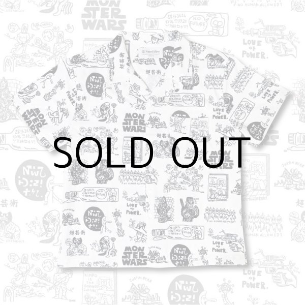 画像2: TOMASON MONSTER PATTERN SHIRT  (2)