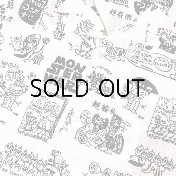 画像8: TOMASON MONSTER PATTERN SHIRT  (8)