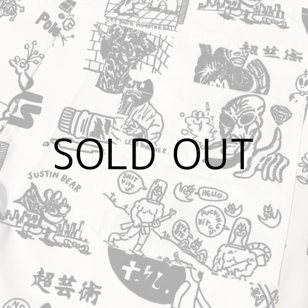 画像7: TOMASON MONSTER PATTERN SHORTS (7)