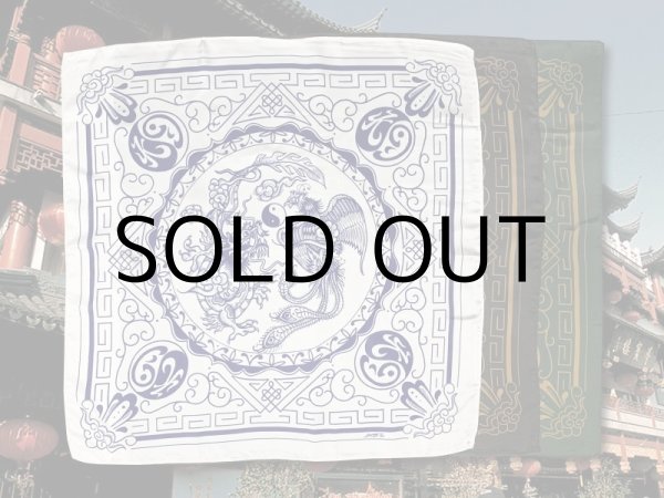 画像1: LAiNNY BANDANA SCARF "YING-YANG" (1)