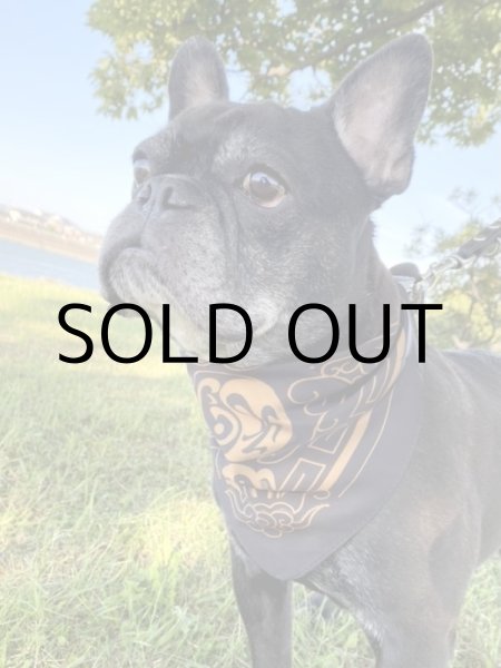 画像11: LAiNNY BANDANA SCARF "YING-YANG" (11)