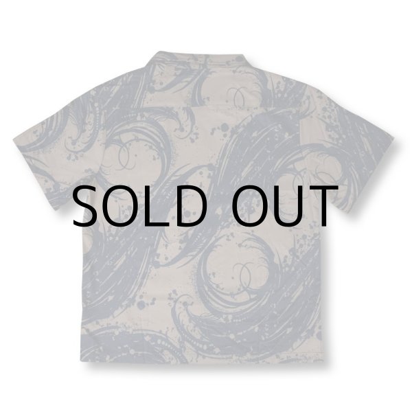 画像5: HIRO "BLACK FLAME" PATTERN SHIRT (5)