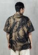 画像8: HIRO "BLACK FLAME" PATTERN SHIRT (8)