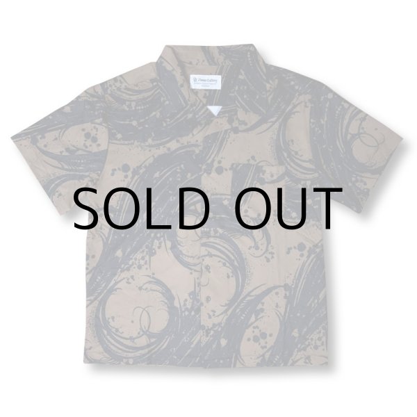 画像3: HIRO "BLACK FLAME" PATTERN SHIRT (3)