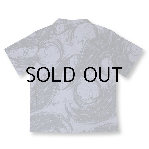 画像4: HIRO "BLACK FLAME" PATTERN SHIRT (4)