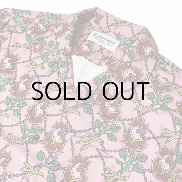画像6: ILLSYNAPSE PATTERN SHIRT "ROSE OF CHICKEN" (6)