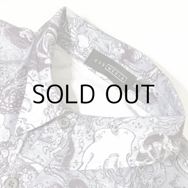 画像3: DM710×GANJI "YOUKAI MOYOU" L/S PATTERN SHIRT (3)