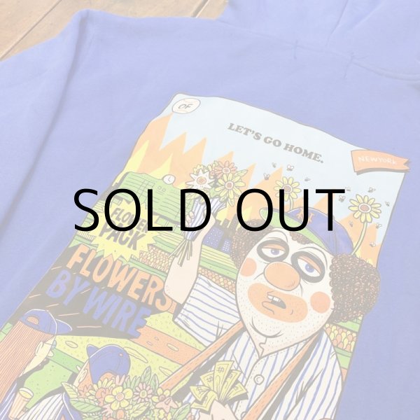 画像10: TM PAINT SWEAT HOODIE "Flower seller in NY" (10)