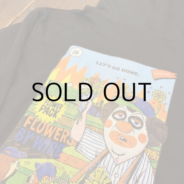 画像9: TM PAINT SWEAT HOODIE "Flower seller in NY" (9)