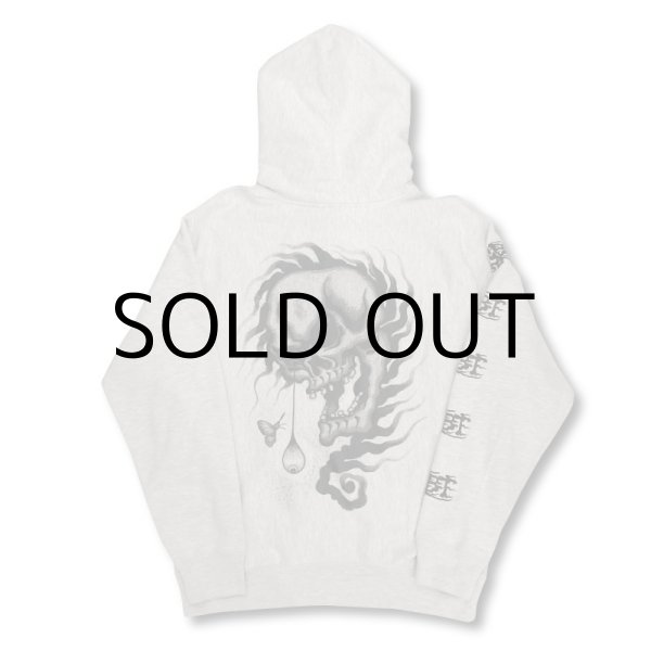 画像3: GxBxT&HORIZAKURA PREMIUM HEAVY WEIGHT HOODIE "SKULL&EYE BALL" (3)