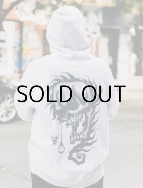 画像10: GxBxT&HORIZAKURA PREMIUM HEAVY WEIGHT HOODIE "SKULL&EYE BALL" (10)