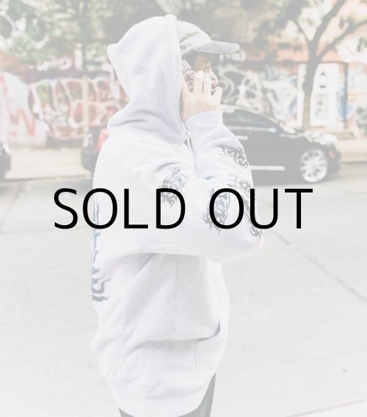 画像12: GxBxT&HORIZAKURA PREMIUM HEAVY WEIGHT HOODIE "SKULL&EYE BALL" (12)