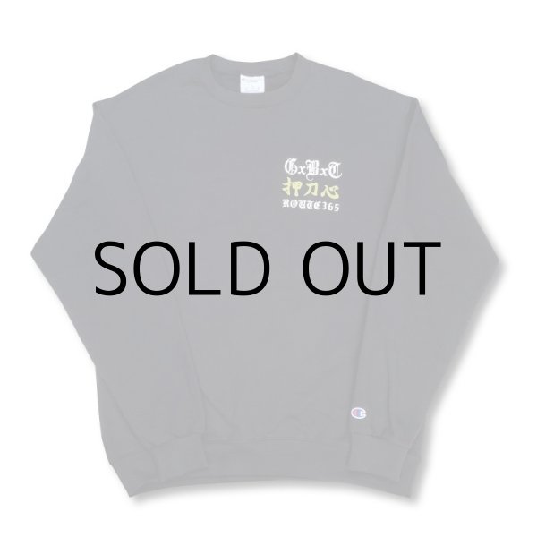 画像2: GxBxT&SCOLD KOHEI SWEAT SHIRT "GxBxT WORLD WIDE" (2)