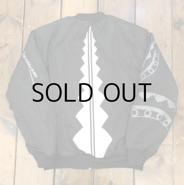画像2: CIXEUR&DF.SQEZ BOMBER JACKET "DEVIL FISH" (2)