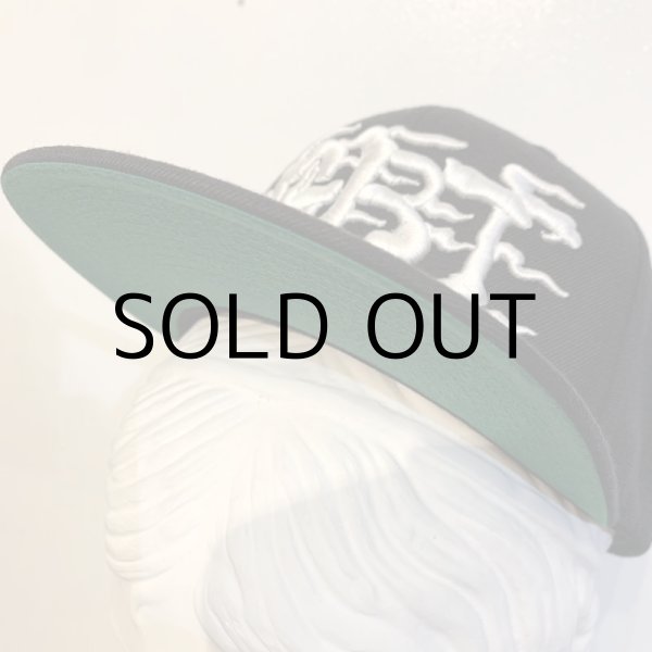 画像3: GxBxT SNAP BACK CAP "FIRE LOGO" (3)