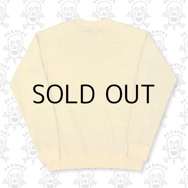 画像5: KG&WKRS KNIT SWEATER "WORLD PEACE" Designed by SCUMBOY (5)
