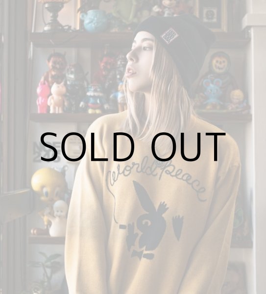 画像13: KG&WKRS KNIT SWEATER "WORLD PEACE" Designed by SCUMBOY (13)