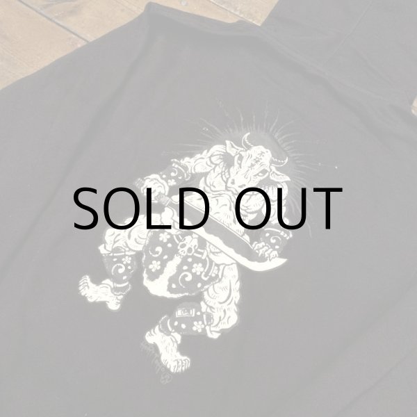 画像4: GxBxT&HORITOMO ZIP UP HOODIE "GOZU DEMON" (4)