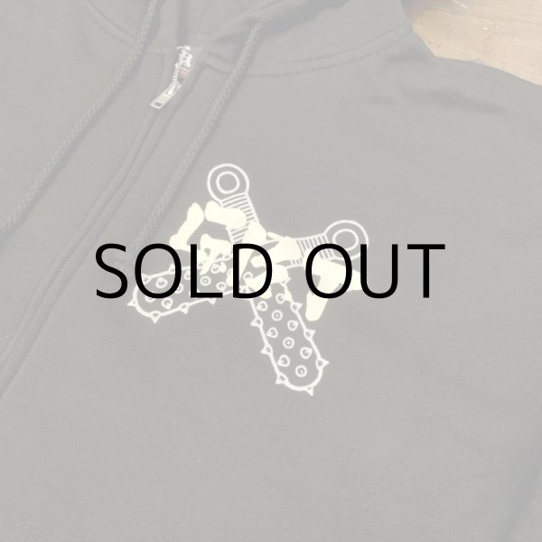 画像3: GxBxT&HORITOMO ZIP UP HOODIE "GOZU DEMON" (3)