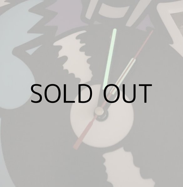 画像5: Abstract "DOOM BEAR" WALL CLOCK (5)