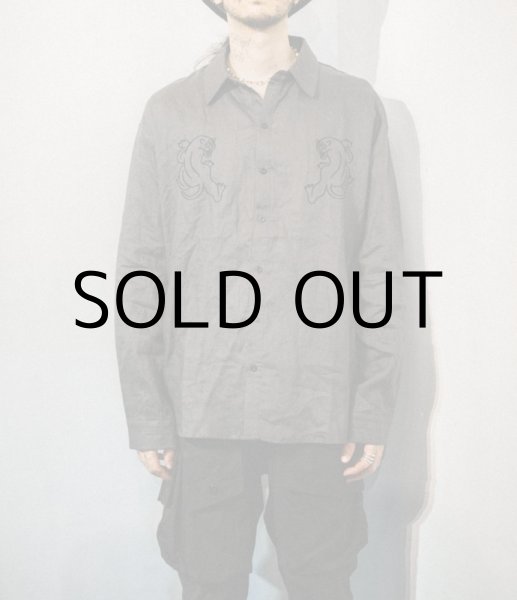 画像12: DISACOF "Diza panther" LINNEN L/S SHIRT (12)