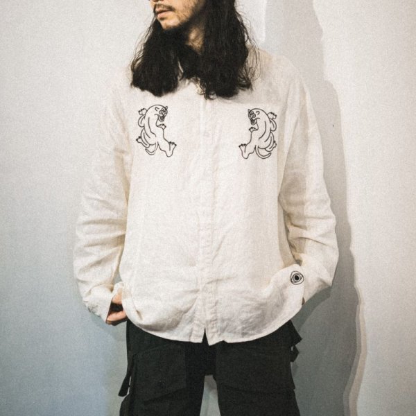 画像10: DISACOF "Diza panther" LINNEN L/S SHIRT (10)