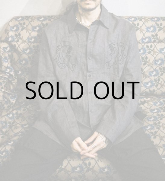 画像14: DISACOF "Diza panther" LINNEN L/S SHIRT (14)