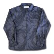 画像1: HIRO "BLACK FLAME" CORDUROY SHIRT (1)