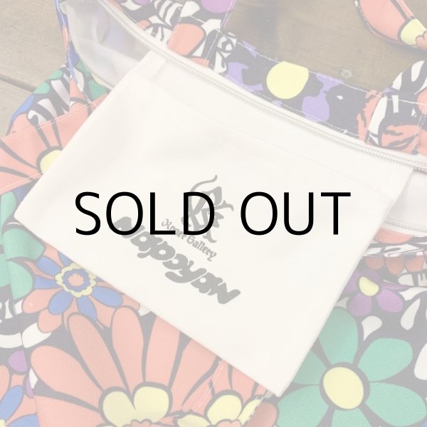 画像4: NAPOYAN "Flower" ZIP TOTE BAG (4)