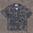 画像1: "SPIRAL CLOUD" pattern shirt by HORITATSU (1)