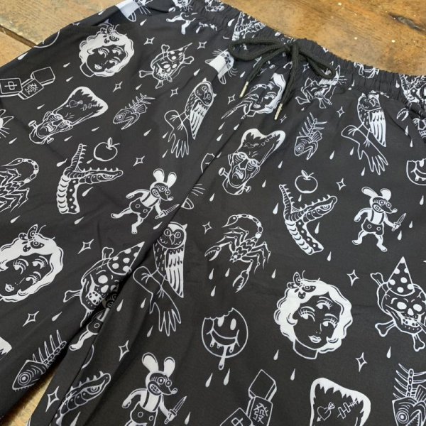 画像4: ILLSYNAPSE PATTERN SHORTS (4)