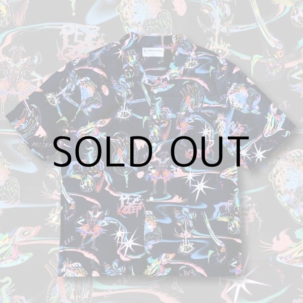 画像1: "Alien PEZZEEP" pattern shirt (1)