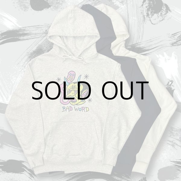 画像1: ILLSYNAPSE "BAD WORD" SWEAT HOODIE (1)
