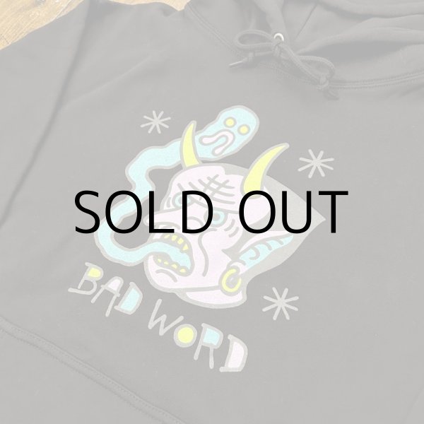 画像7: ILLSYNAPSE "BAD WORD" SWEAT HOODIE (7)