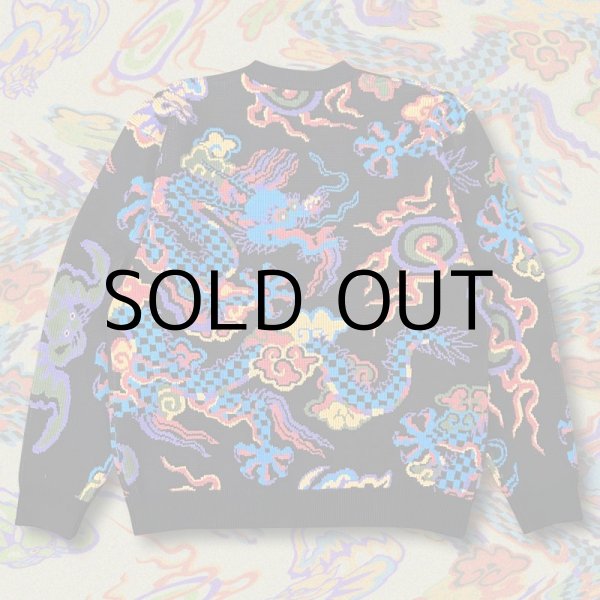 画像2: HORITATSU "TIBETAN DRAGON" KNIT SWEATER (2)