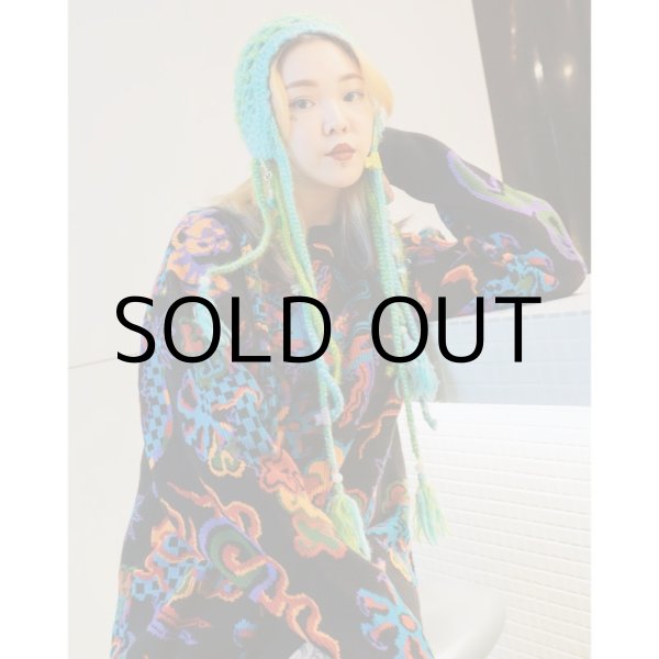 画像10: HORITATSU "TIBETAN DRAGON" KNIT SWEATER (10)