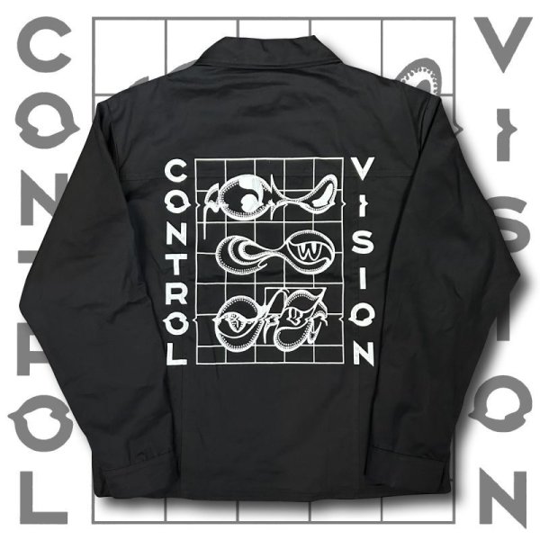 画像5: CUSTOM PRINTED ZIP JACKET "SCHISM" (Artwork by DISACOF) (5)