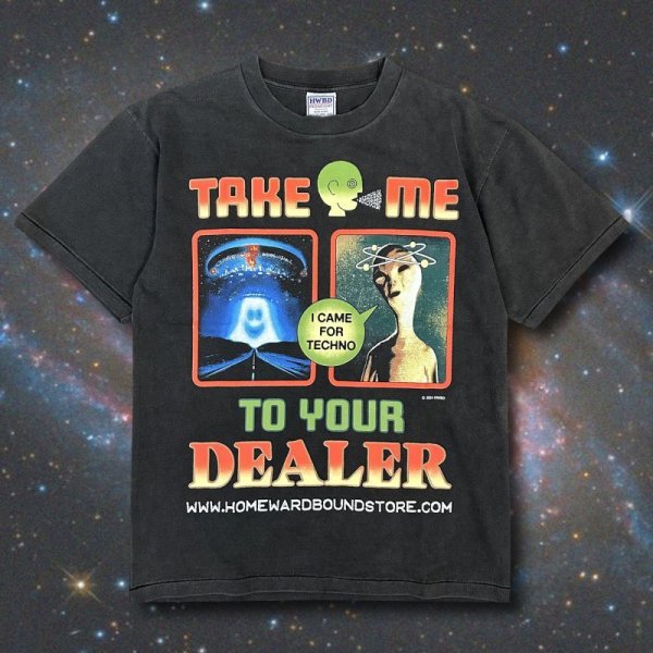 画像1: HOMEWARD BOUND "Take me to your Dealer" T-SHIRT (1)