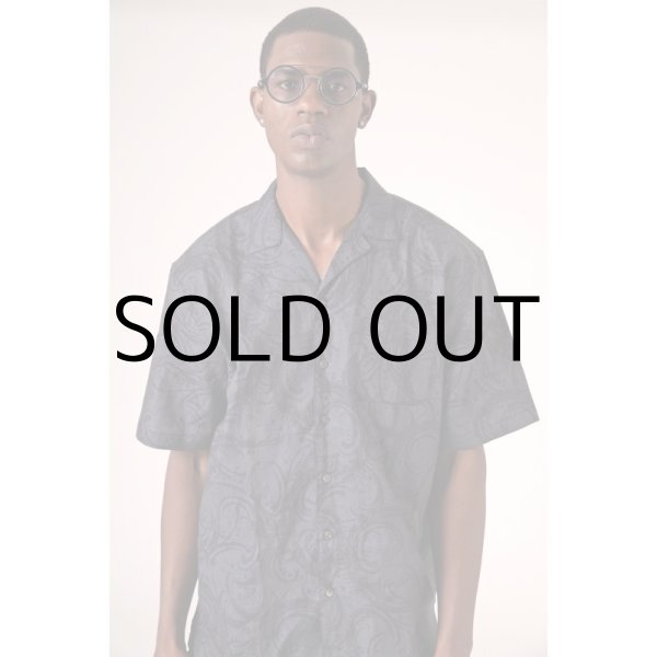 画像4: HIRO "BLACK FLAME CAMO" PATTERN SHIRT (4)