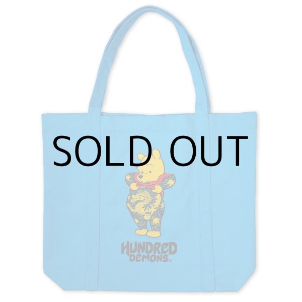 画像1: TATPOOH TOTE BAG(Blue) (1)