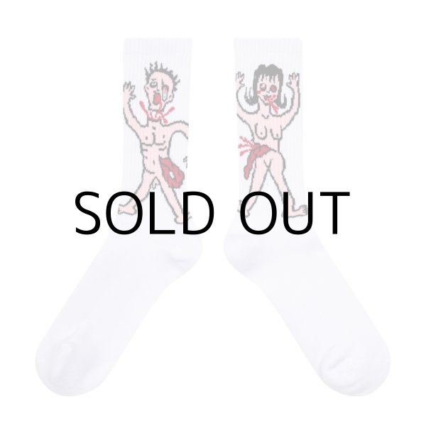 画像2: IZUMONSTER×STAY GOLD SOCKS "ゾンビー君" (2)