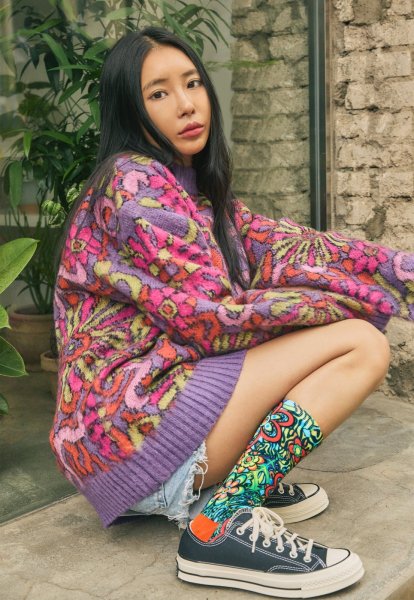 画像3: "NAPOYAN FLOWER" SOCKS (3)