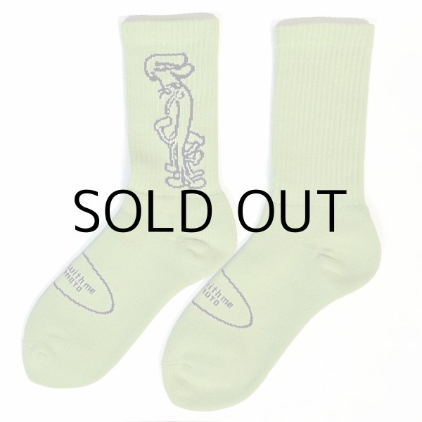 画像4: AKI YAMAMOTO × THE CHILDHOOD HOME socks "COME WALK WITH ME" (4)