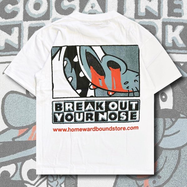 画像2: HOMEWARD BOUND "COCAINE NETWORK" T-SHIRT (2)