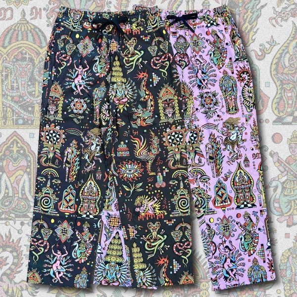 画像1: JACOBO AMADOR PATTERN PANTS (1)