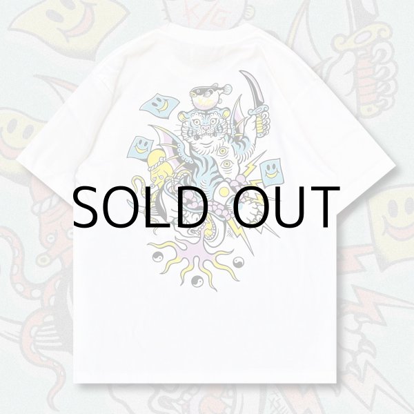 画像2: ILLSYNAPSE "K/G TIGER ACTION" T-SHIRT (2)