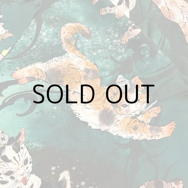 画像5: 大柴裕豪 "百猫" PATTERN SHIRT (5)