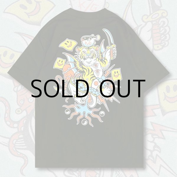 画像3: ILLSYNAPSE "K/G TIGER ACTION" T-SHIRT (3)
